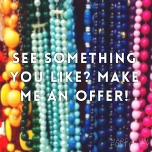 All Reasonable Offers Considered!